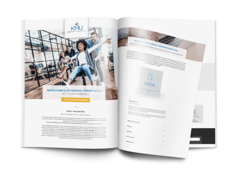 Download Studienfolder KMU Akademie & Magagement AG